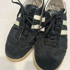 GOLA Bullet Men's Black and White Sneakers